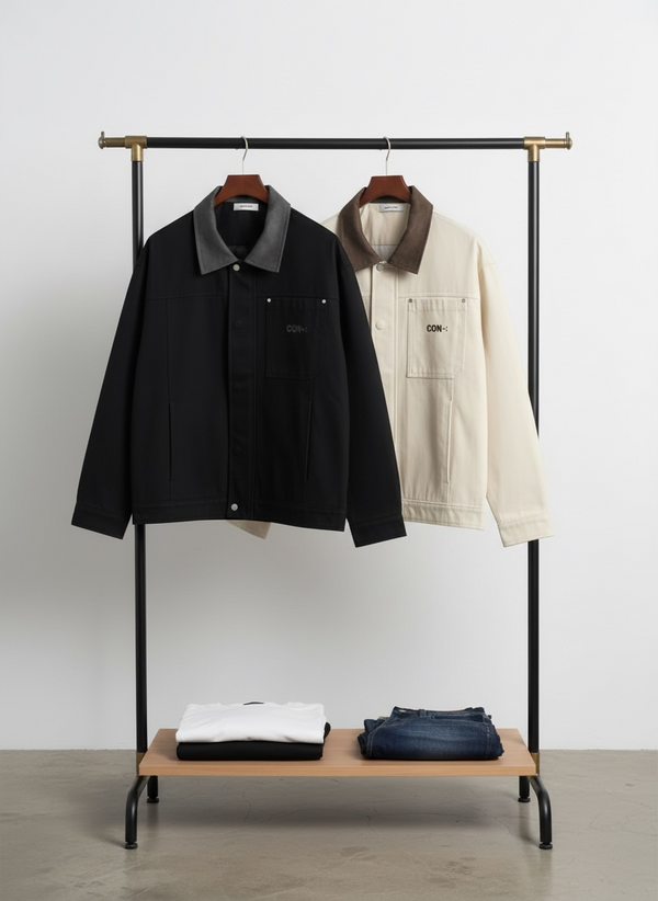 新作ワークジャケット