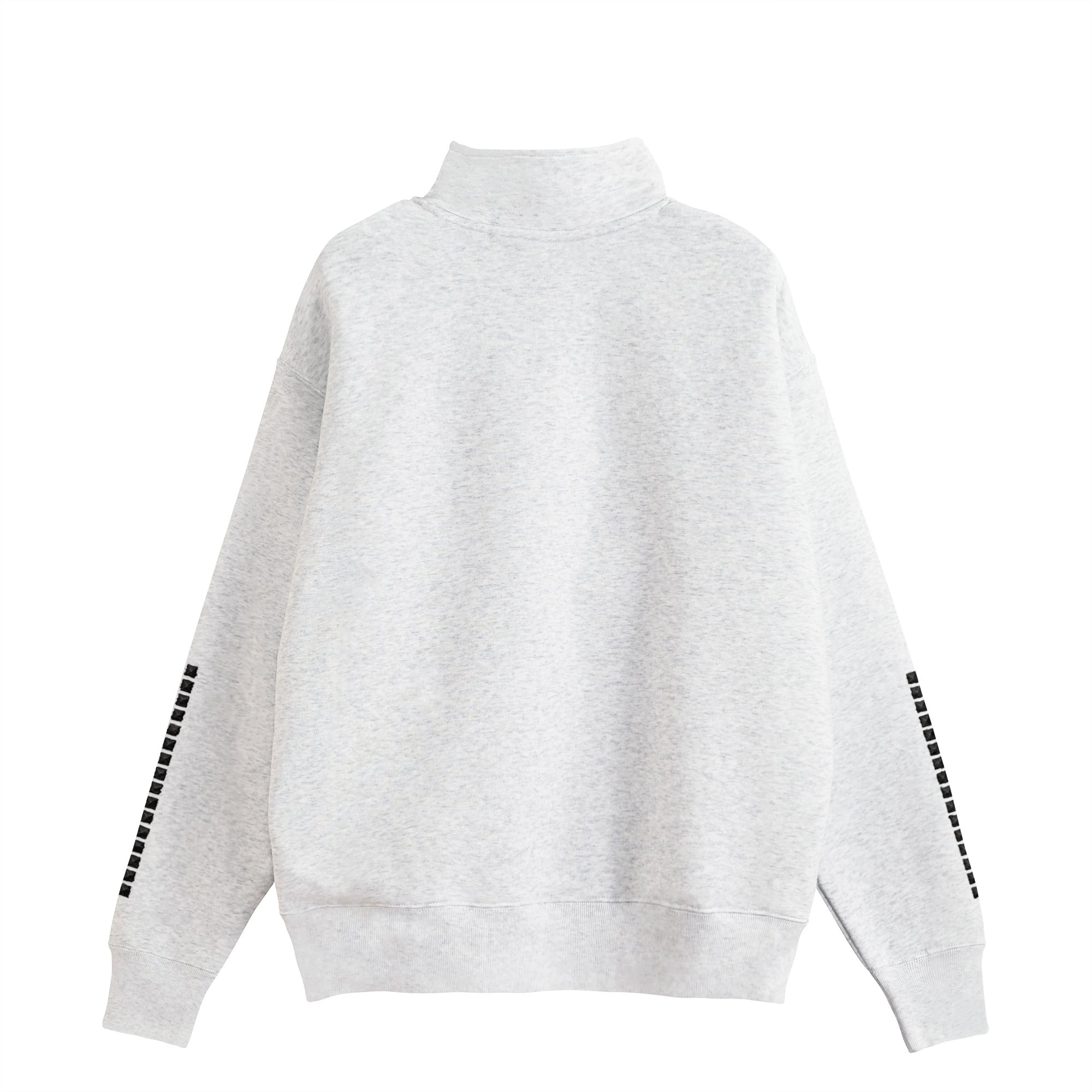 WARM FLEECE HALF ZIP ash image