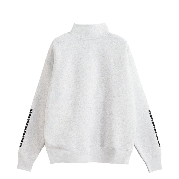 WARM FLEECE HALF ZIP ash image