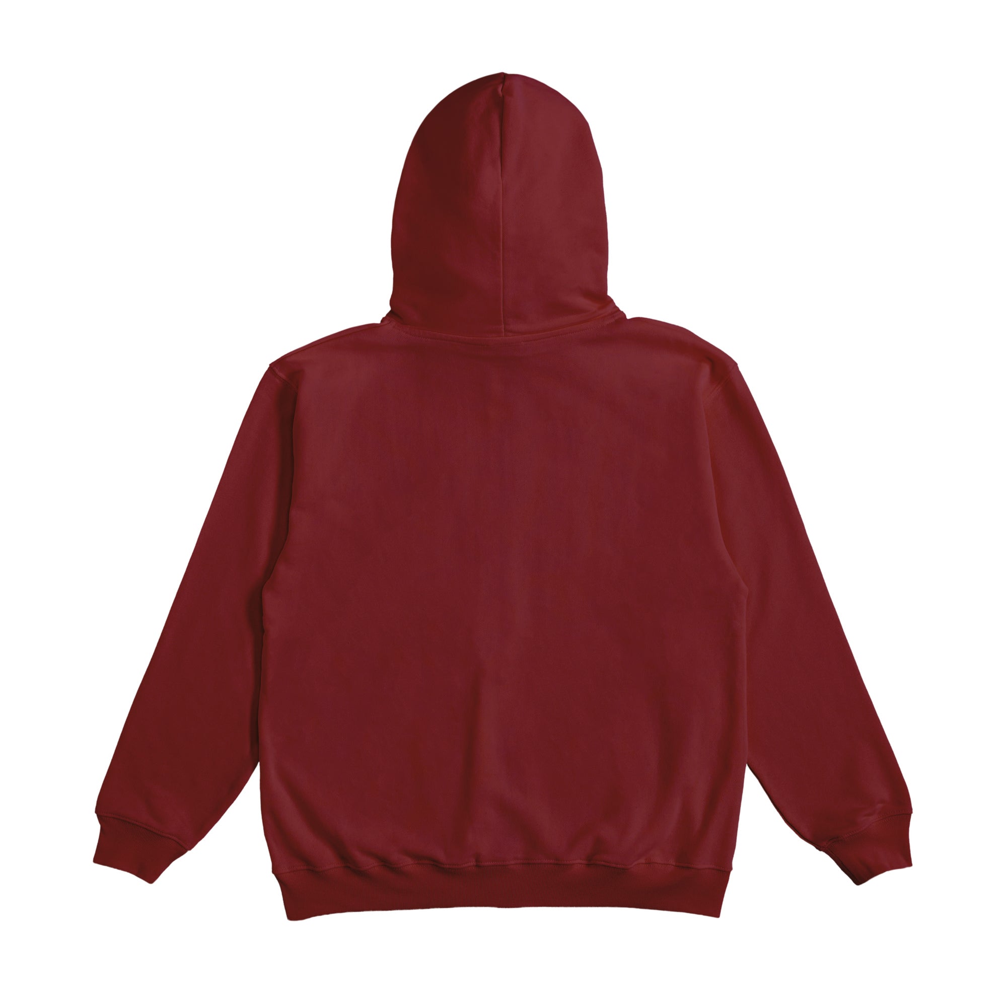 ZIP HOODIE burgundy image