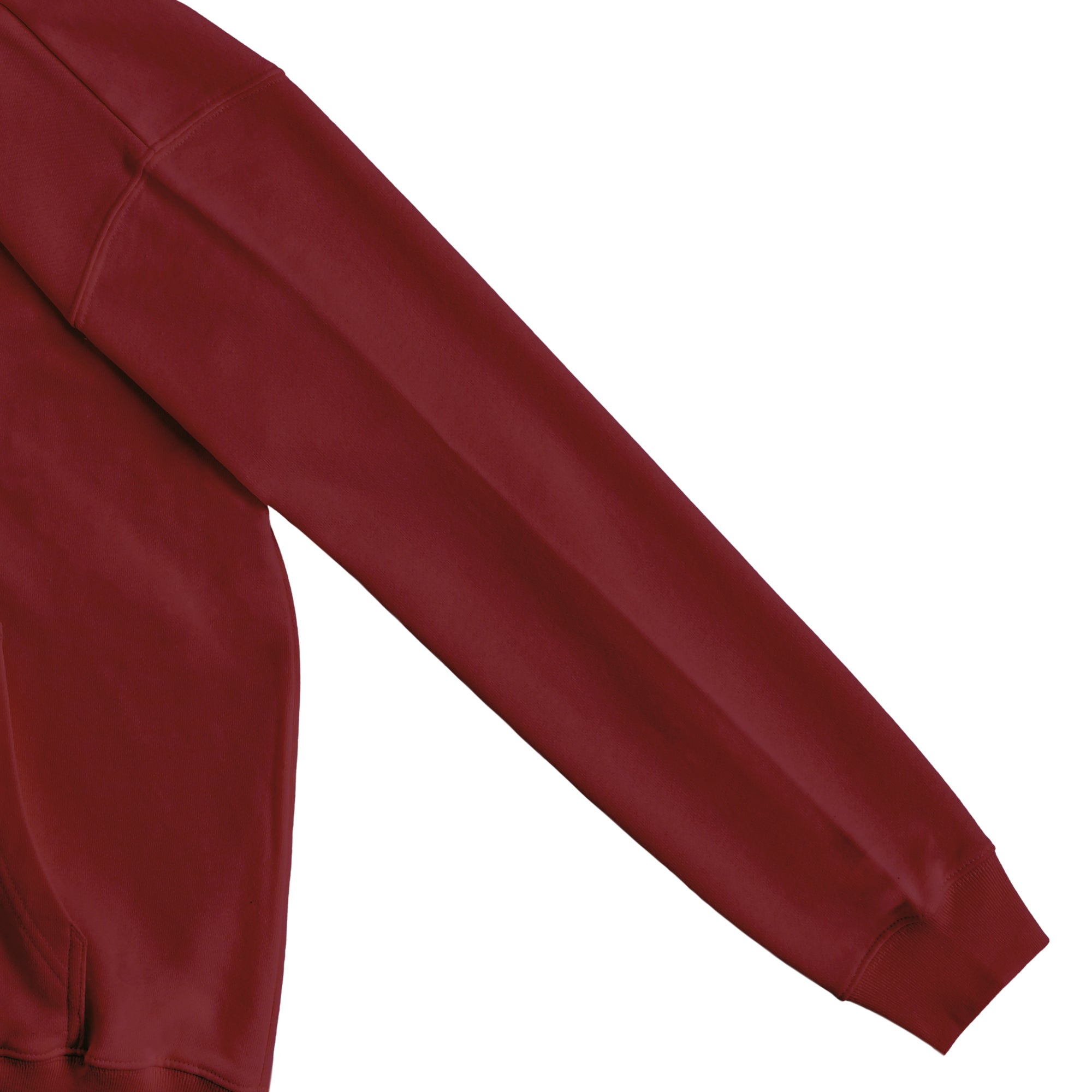 ZIP HOODIE burgundy image
