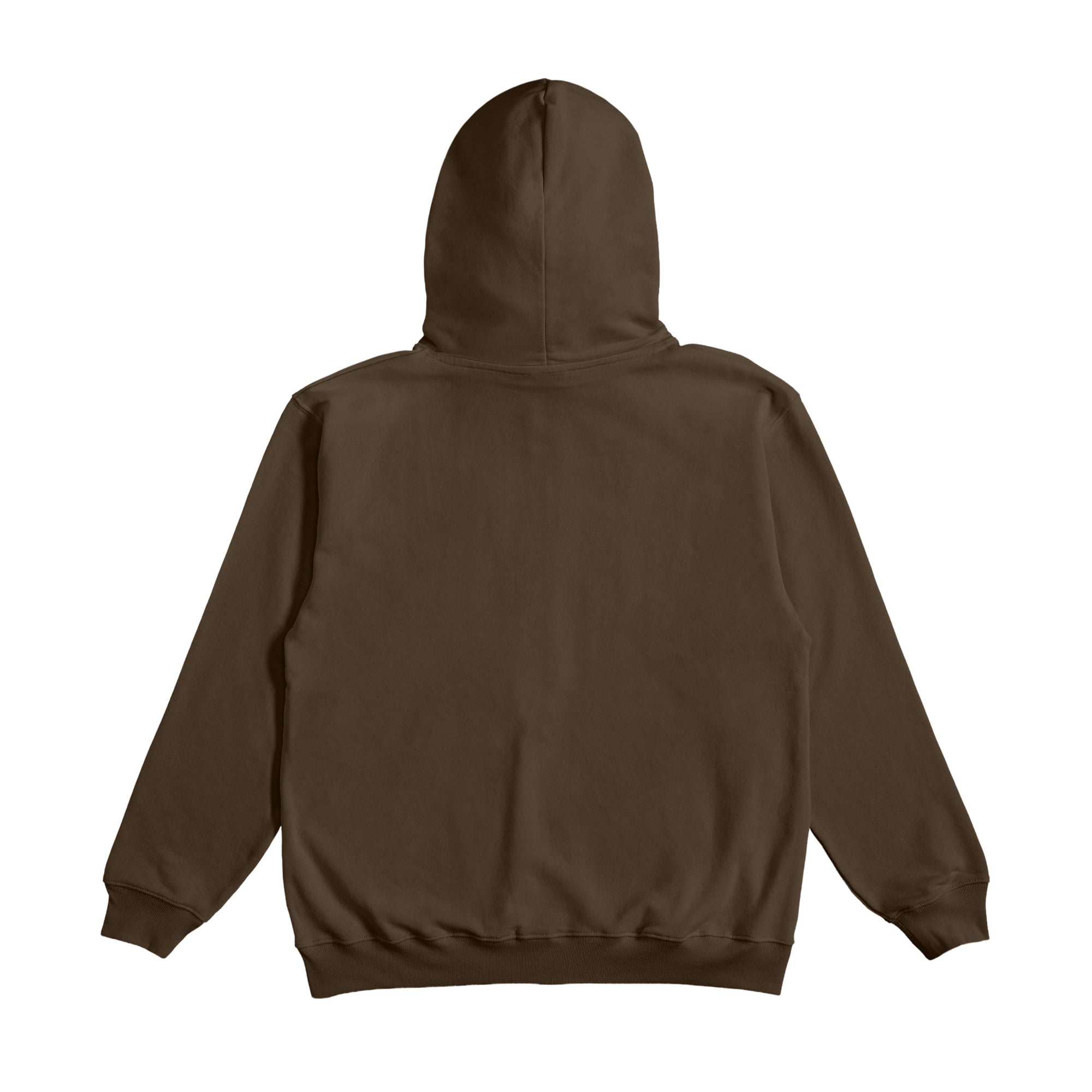 ZIP HOODIE dark-brown image