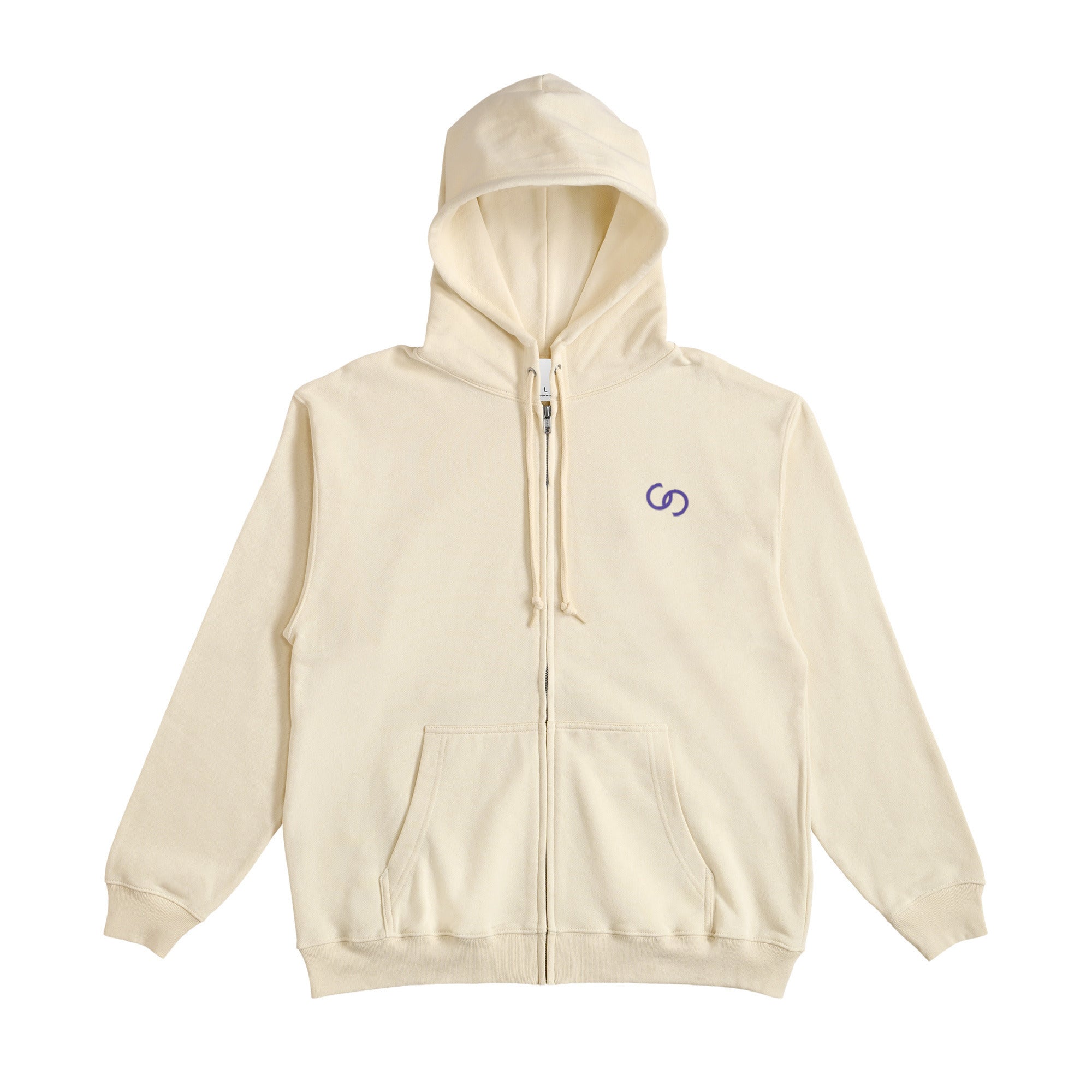 ZIP HOODIE natural image