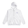 ZIP HOODIE white image
