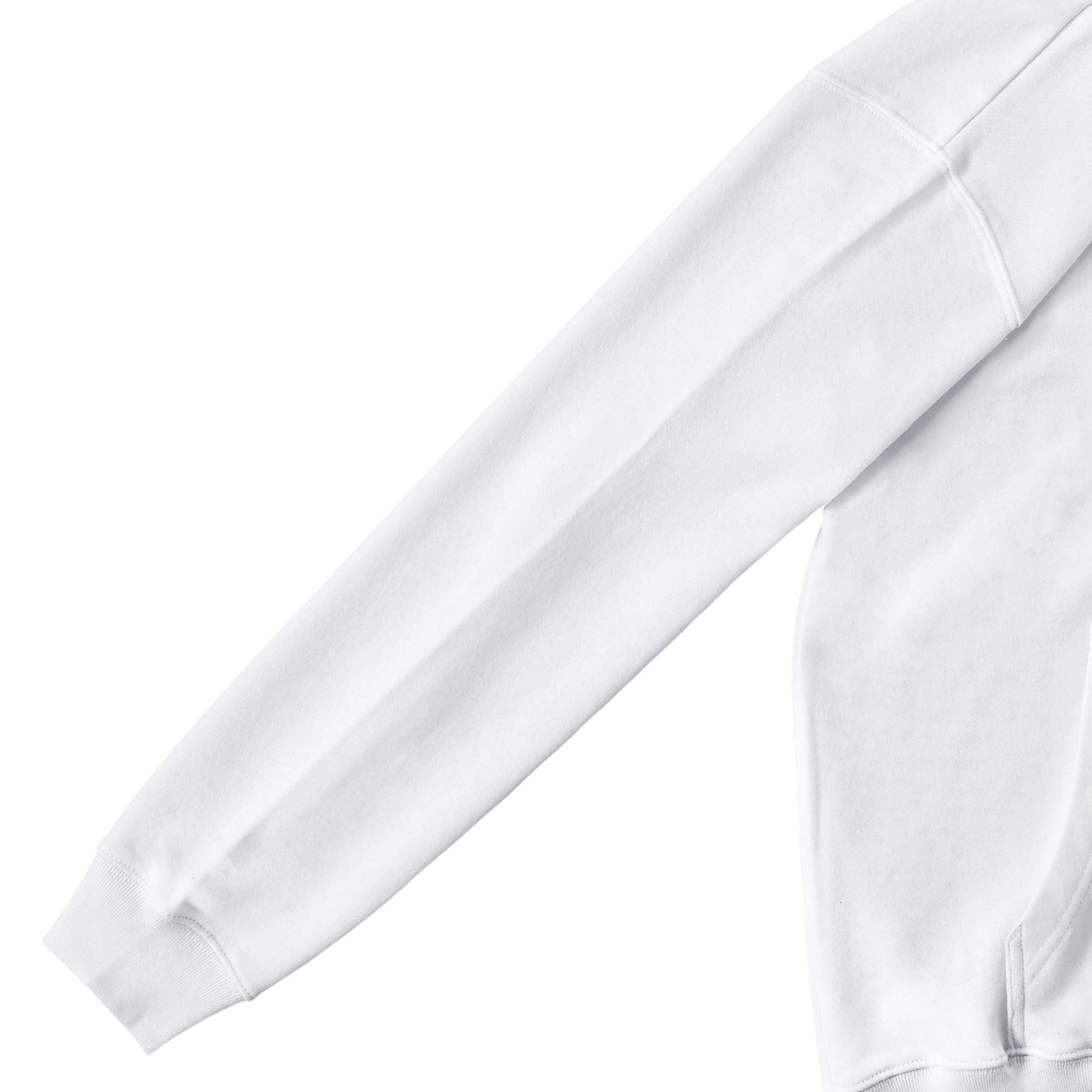 ZIP HOODIE white image