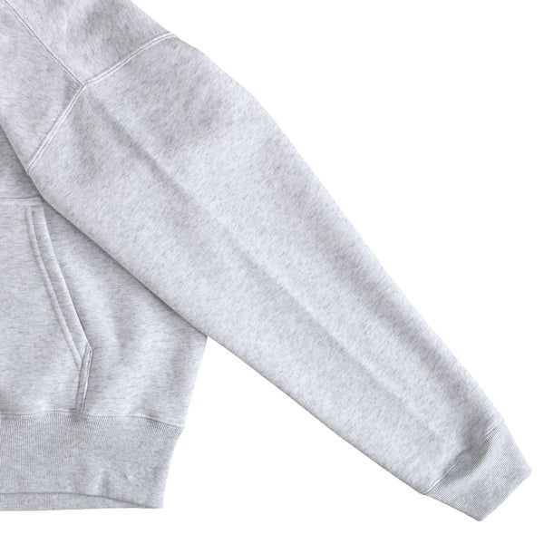 FLEECE LINED HOODIE ash image