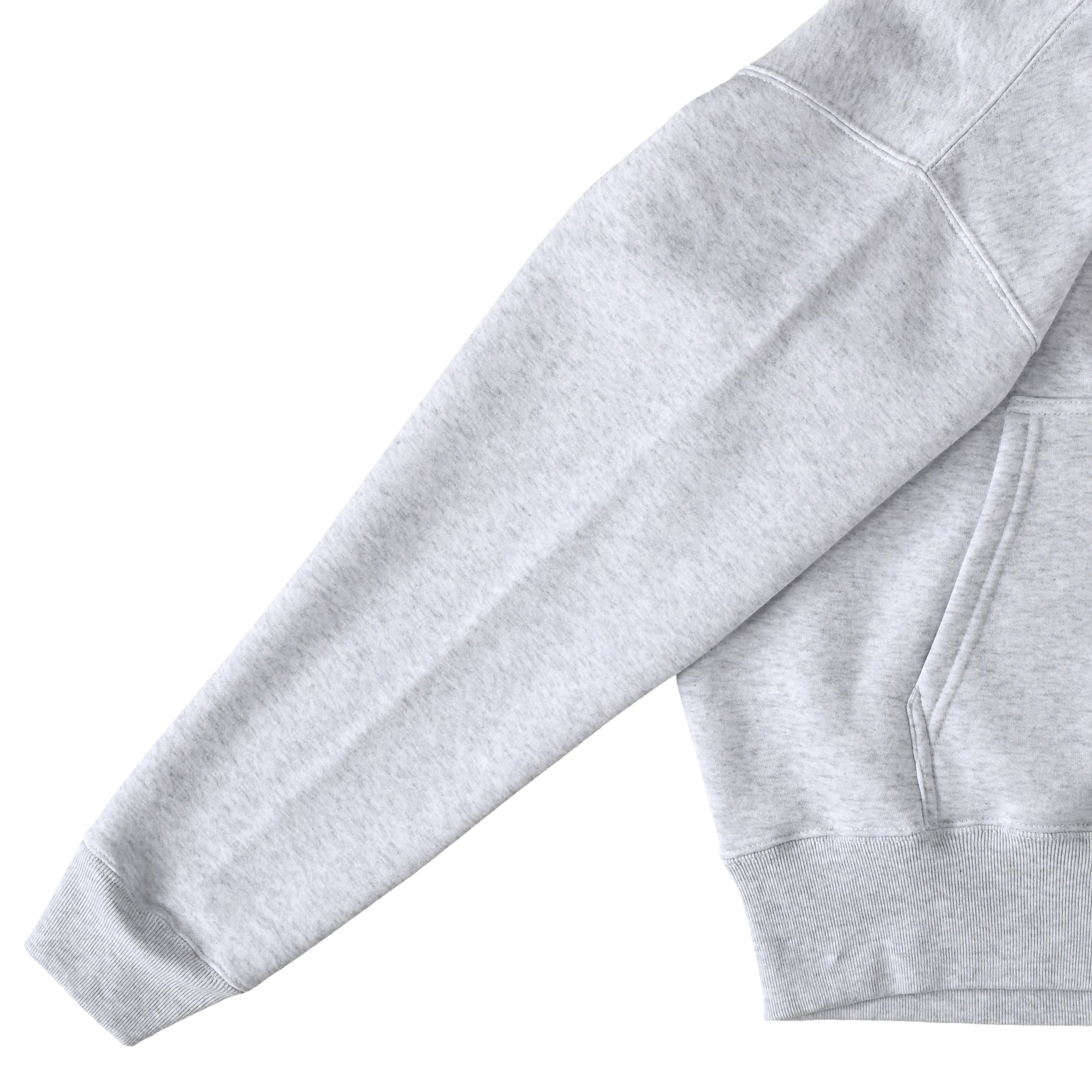FLEECE LINED HOODIE ash image