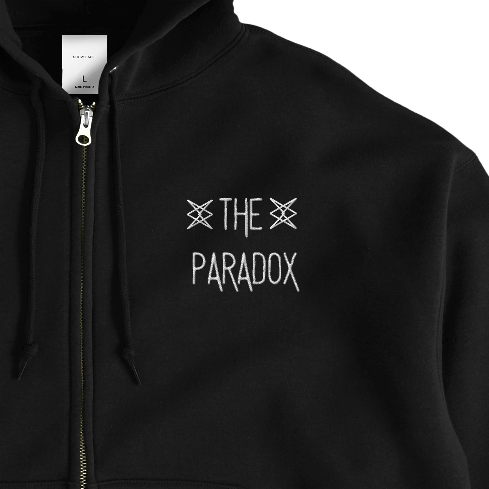 FLEECE LINED HOODIE black image