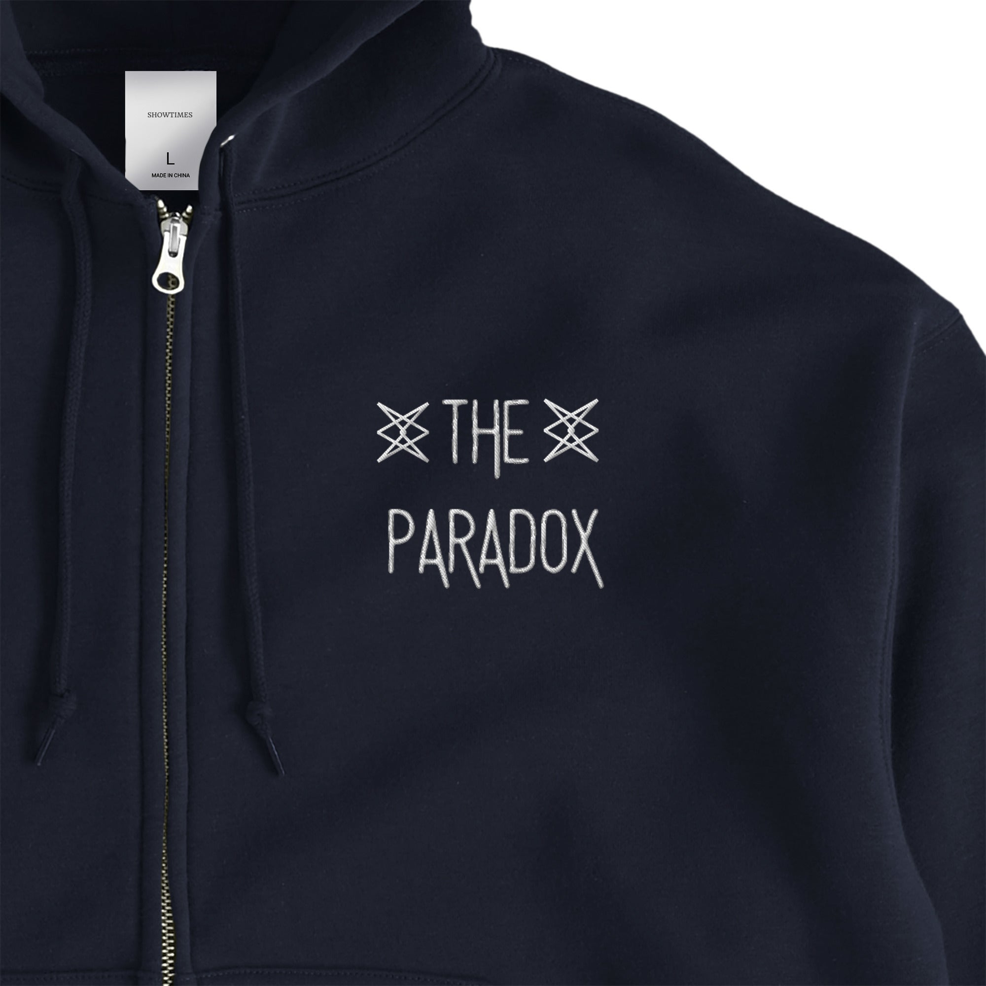 FLEECE LINED HOODIE navy image