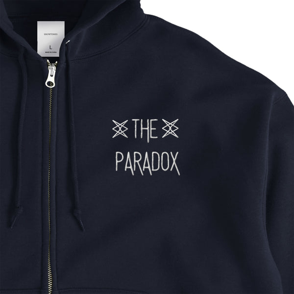 FLEECE LINED HOODIE navy image