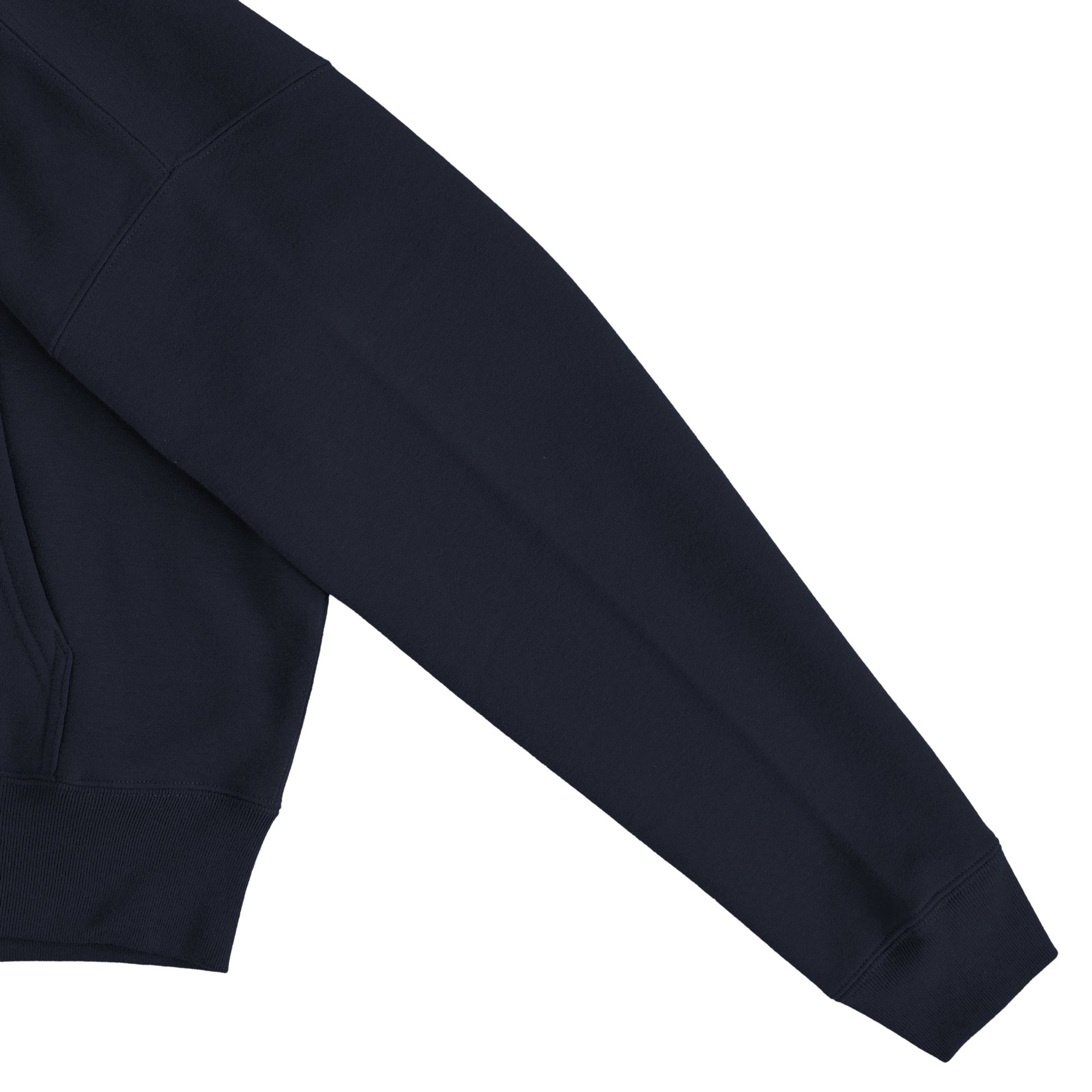 FLEECE LINED HOODIE navy image