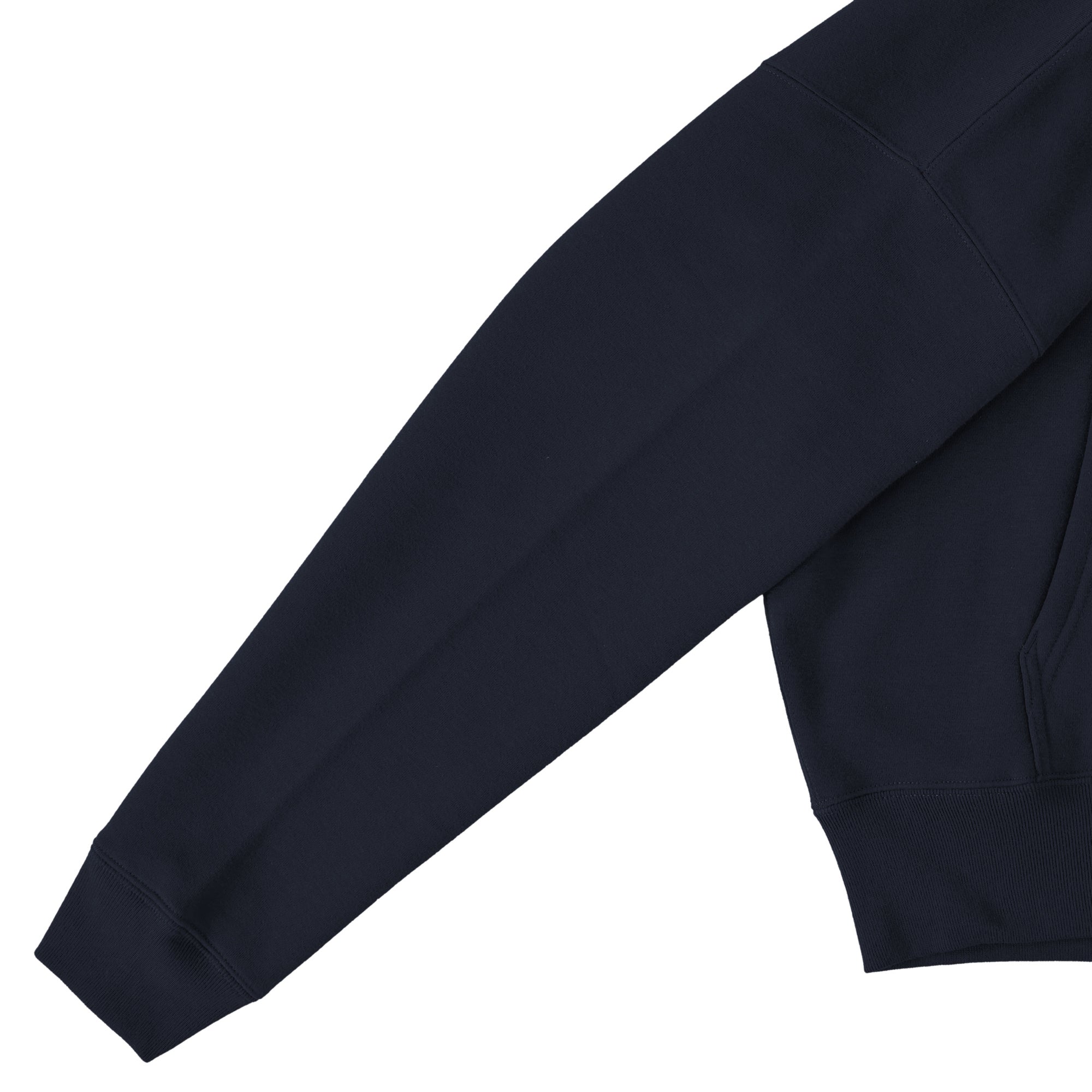 FLEECE LINED HOODIE navy image