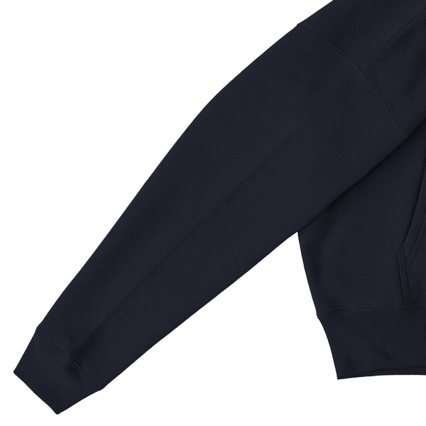 FLEECE LINED HOODIE navy image