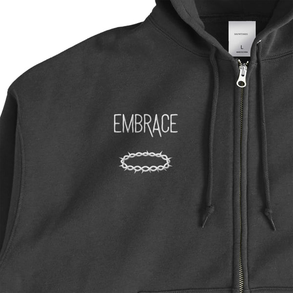 FLEECE LINED HOODIE sumi-black image