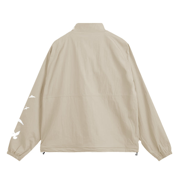 ホワイトプリントトラックジャケット cream image