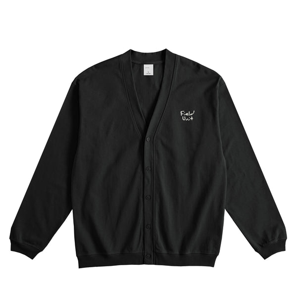 天竺カーディガン black image