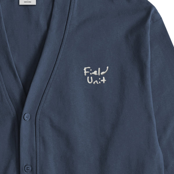 天竺カーディガン navy image