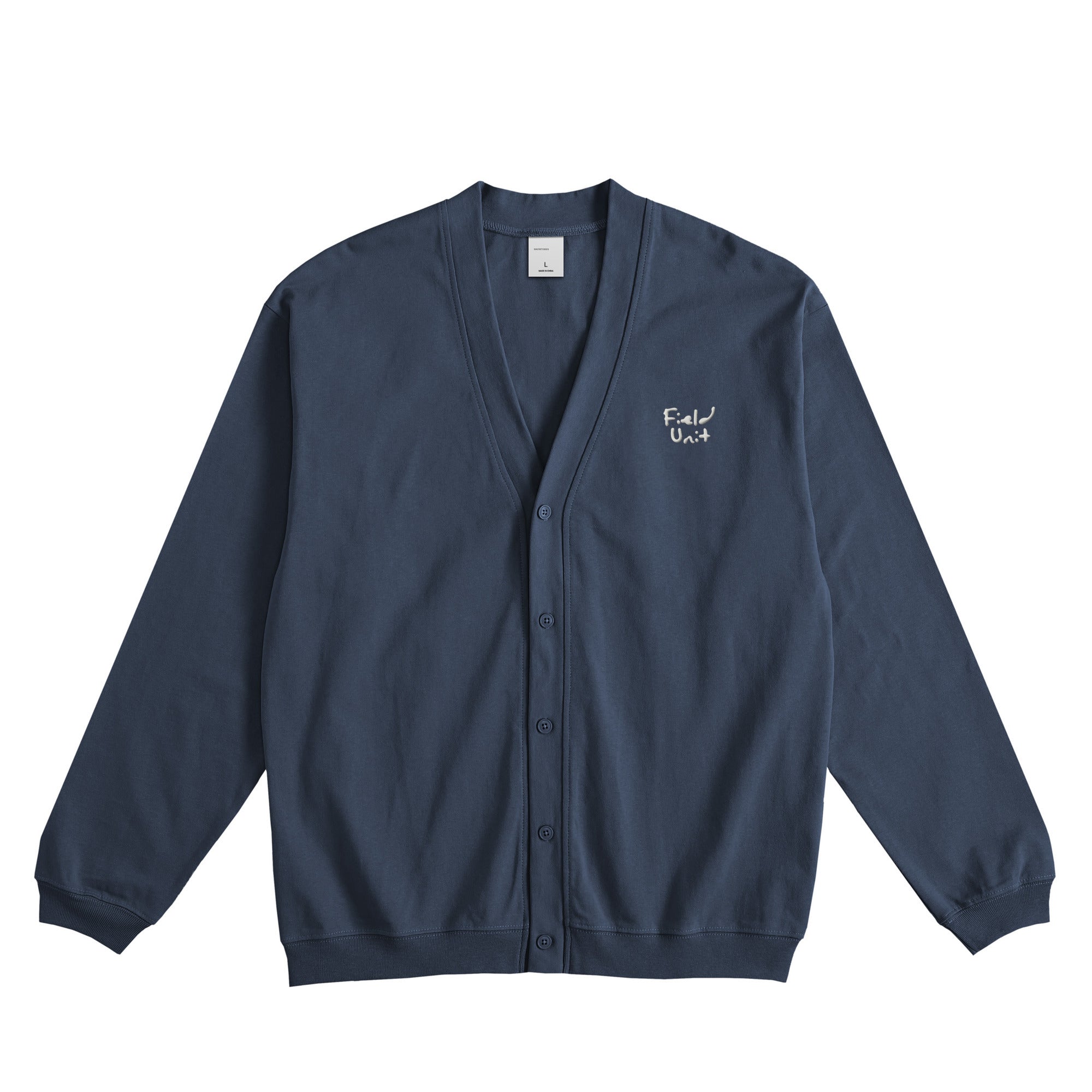 天竺カーディガン navy image