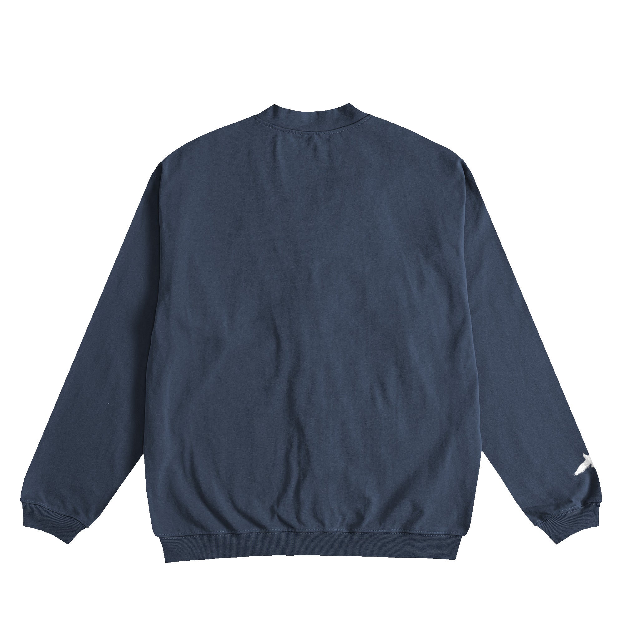 ホワイトプリントカーディガン navy image
