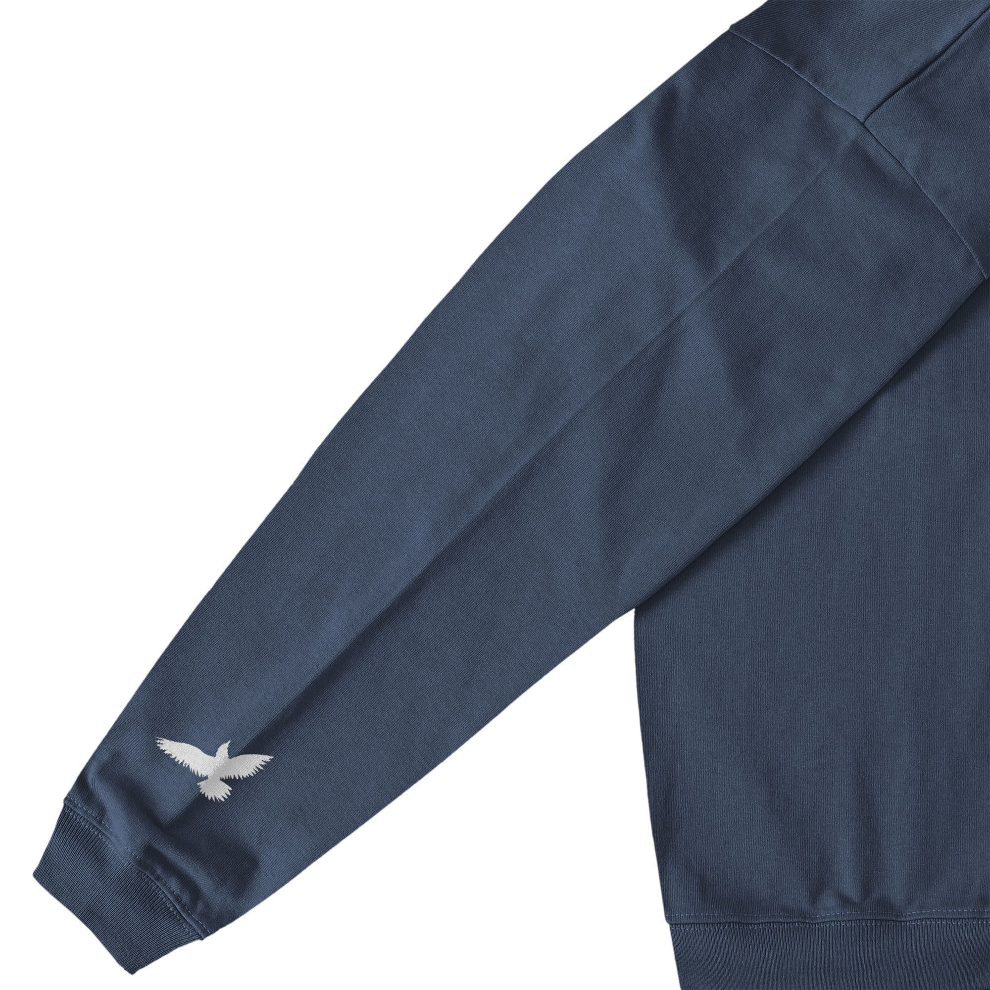 ホワイトプリントカーディガン navy image