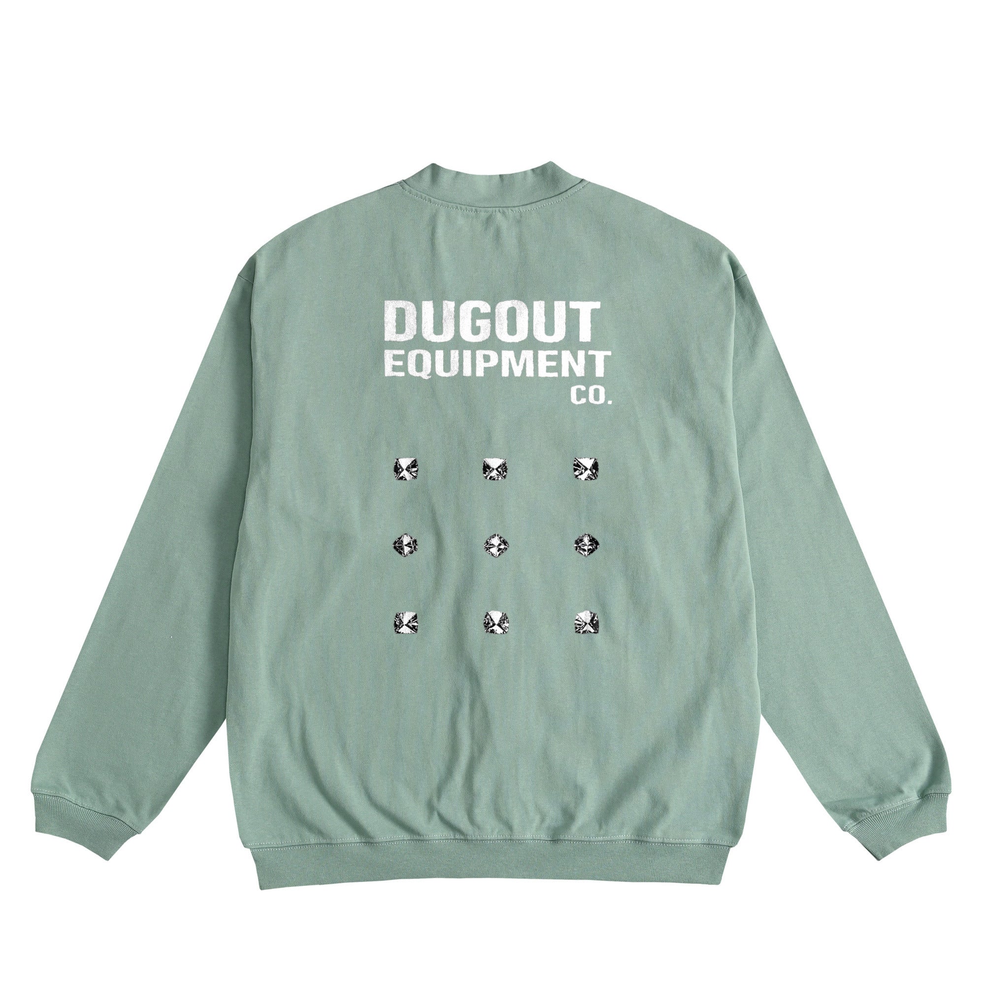 ルーズ天竺カーディガン smoky-green image