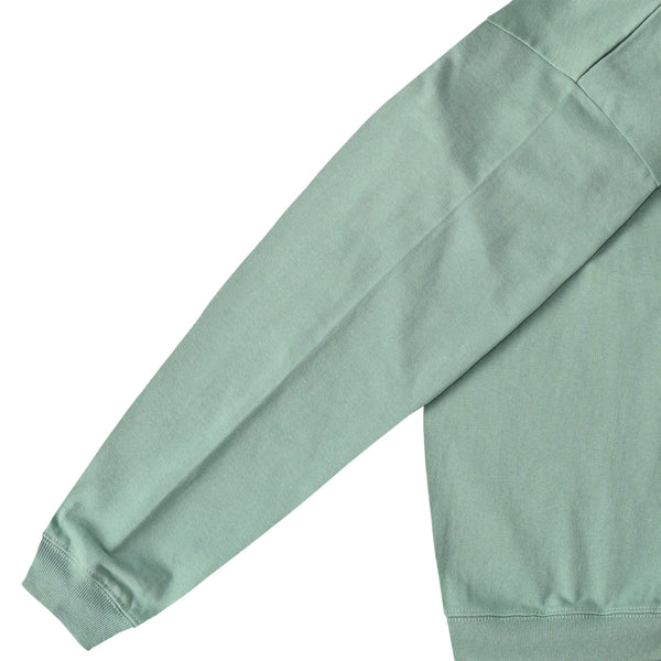 ルーズ天竺カーディガン smoky-green image