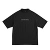 モックネックビッグシルエットTシャツ black image