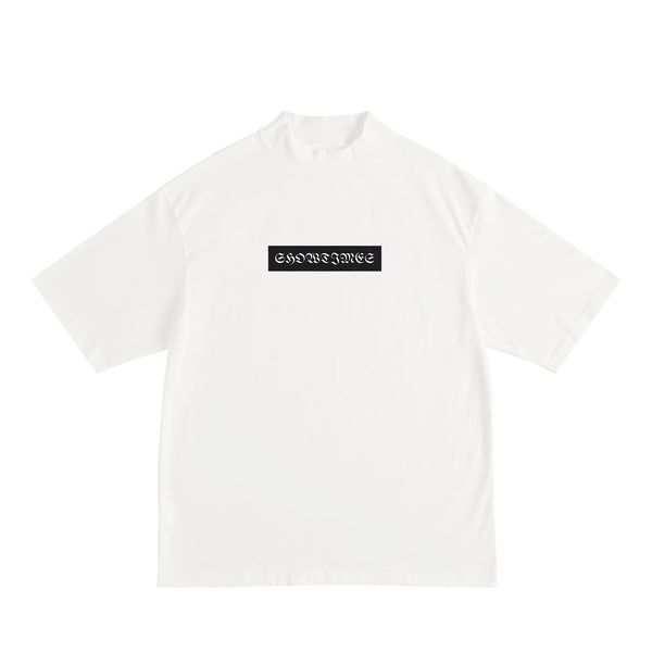 モックネックビッグシルエットTシャツ white image