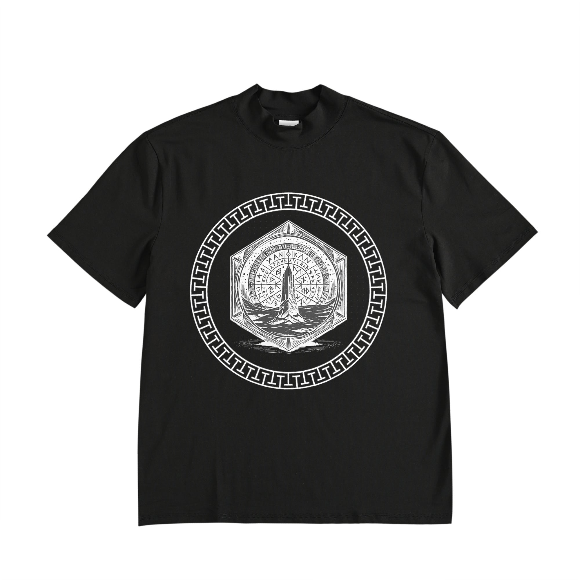 MOCK NECK black image