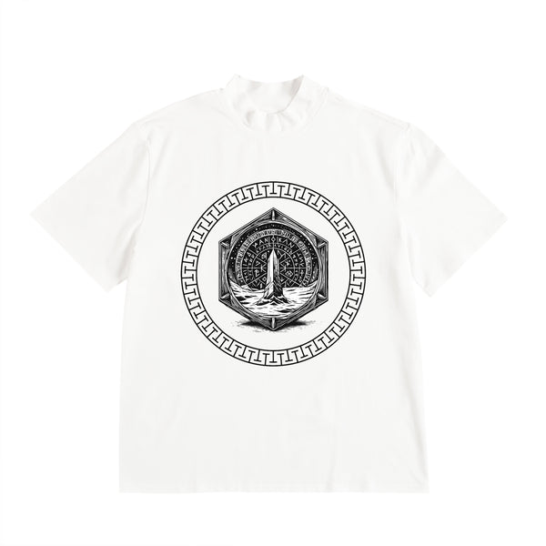 MOCK NECK white image