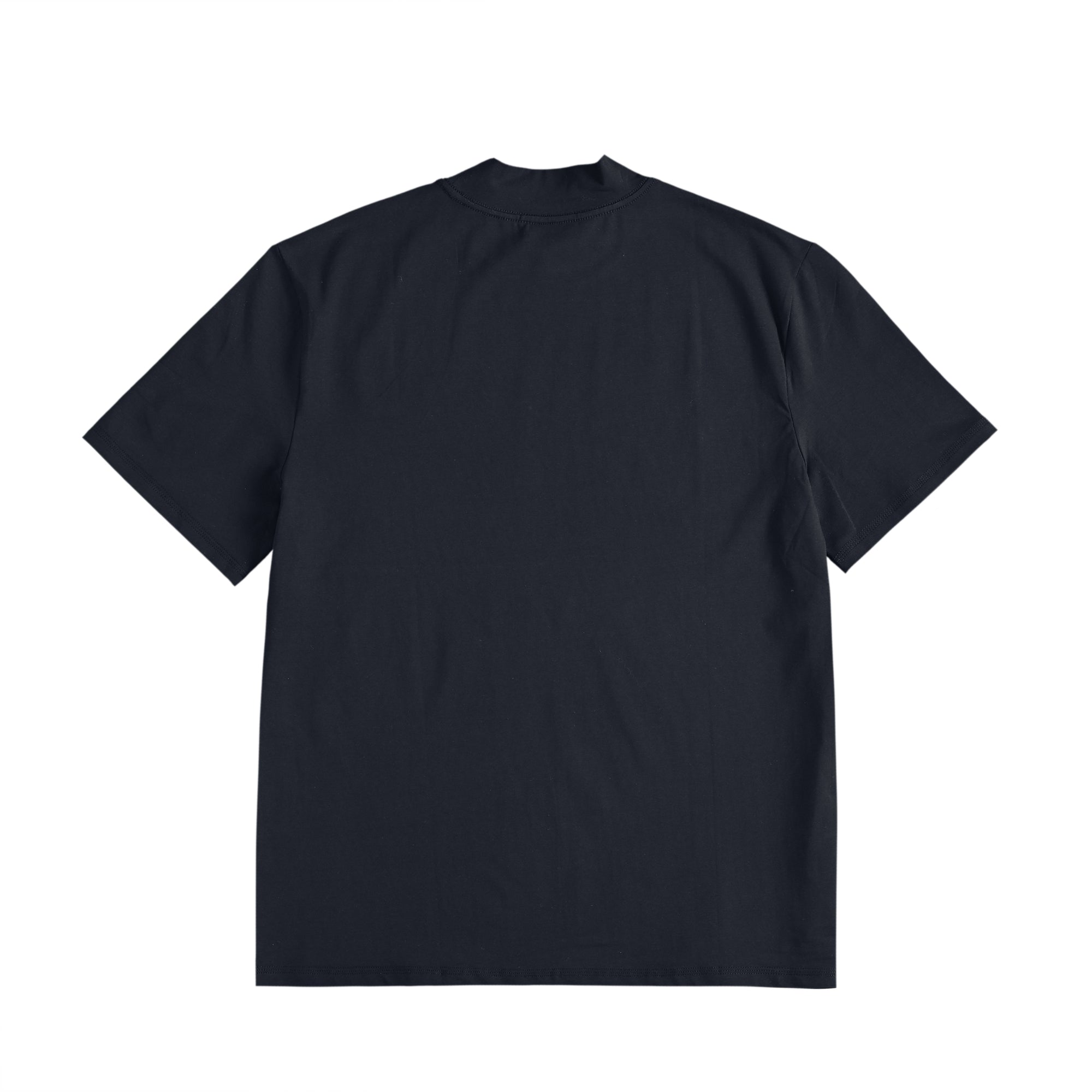 Mock Neck 刺繍 navy image