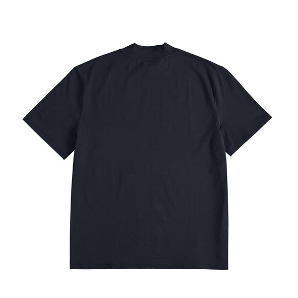 Mock Neck 刺繍 navy image