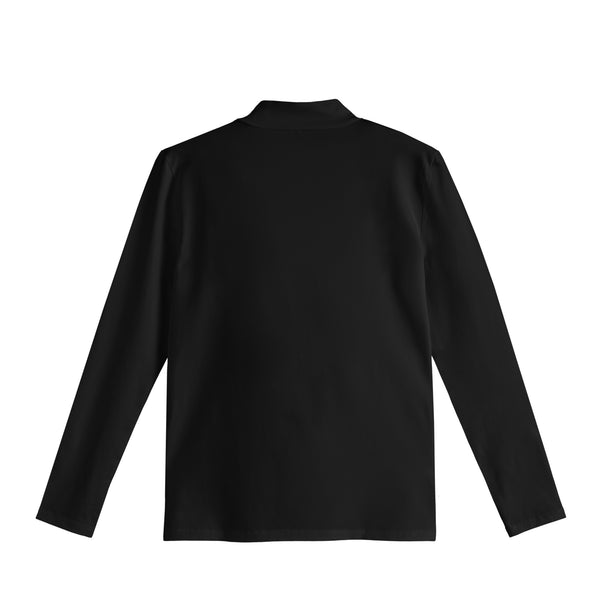 ストレッチモックネックロングスリーブ