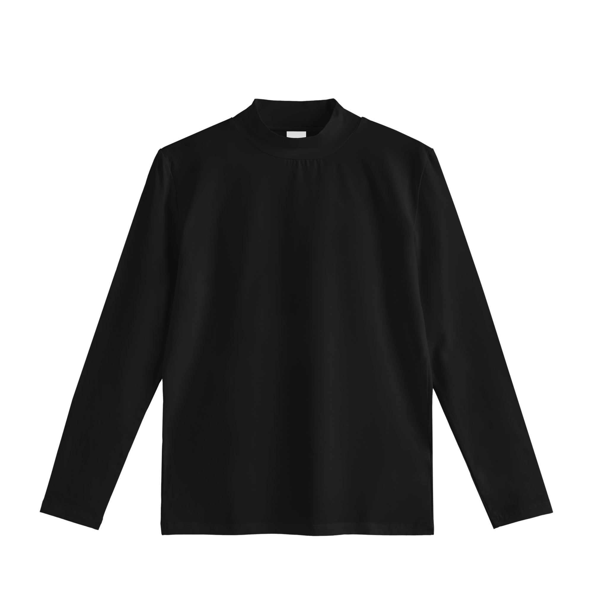 ストレッチモックネックロングスリーブ