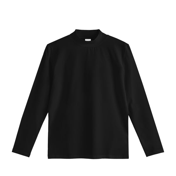 ストレッチモックネックロングスリーブ