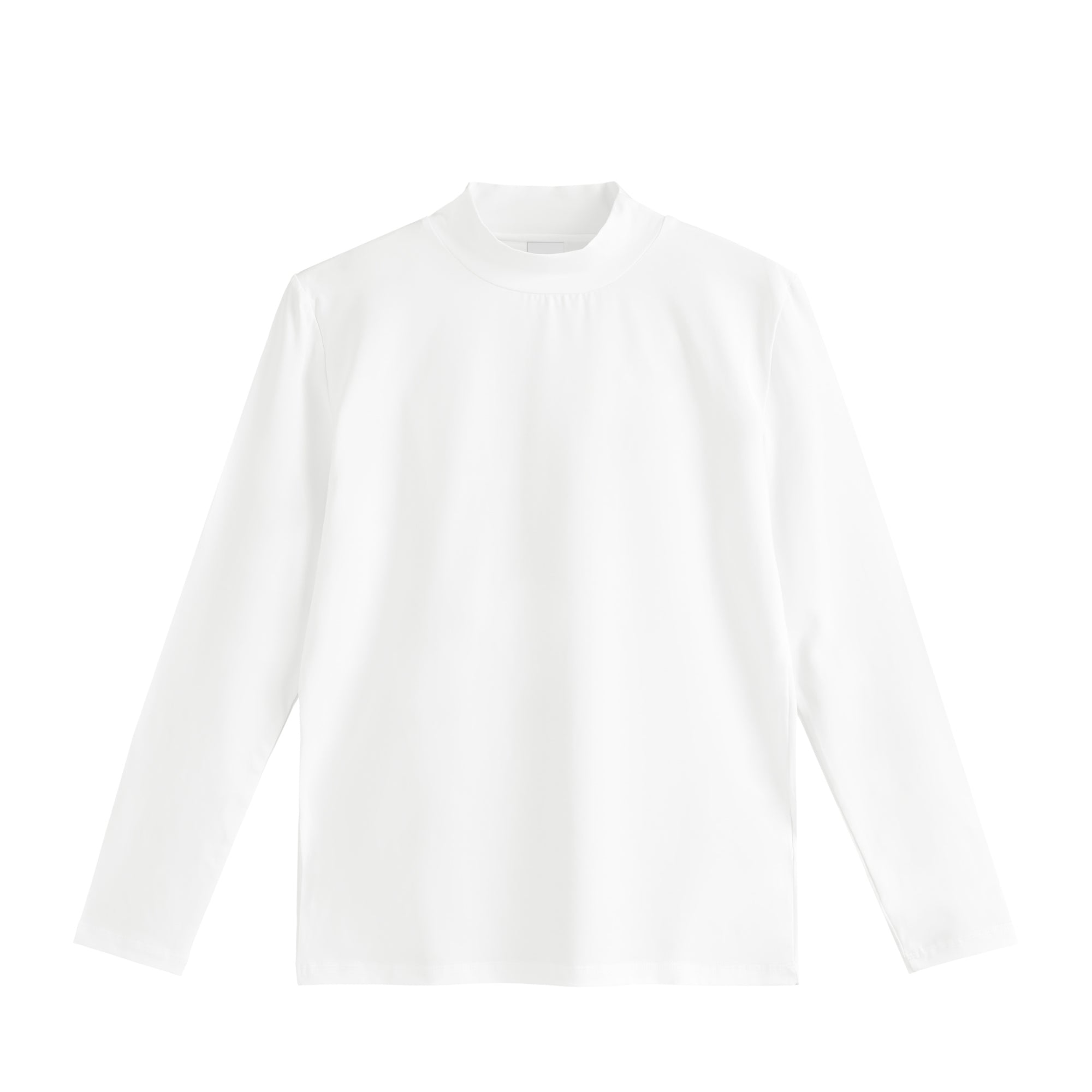 ストレッチモックネックロングスリーブ