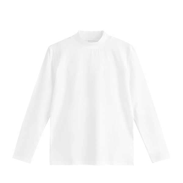 ストレッチモックネックロングスリーブ