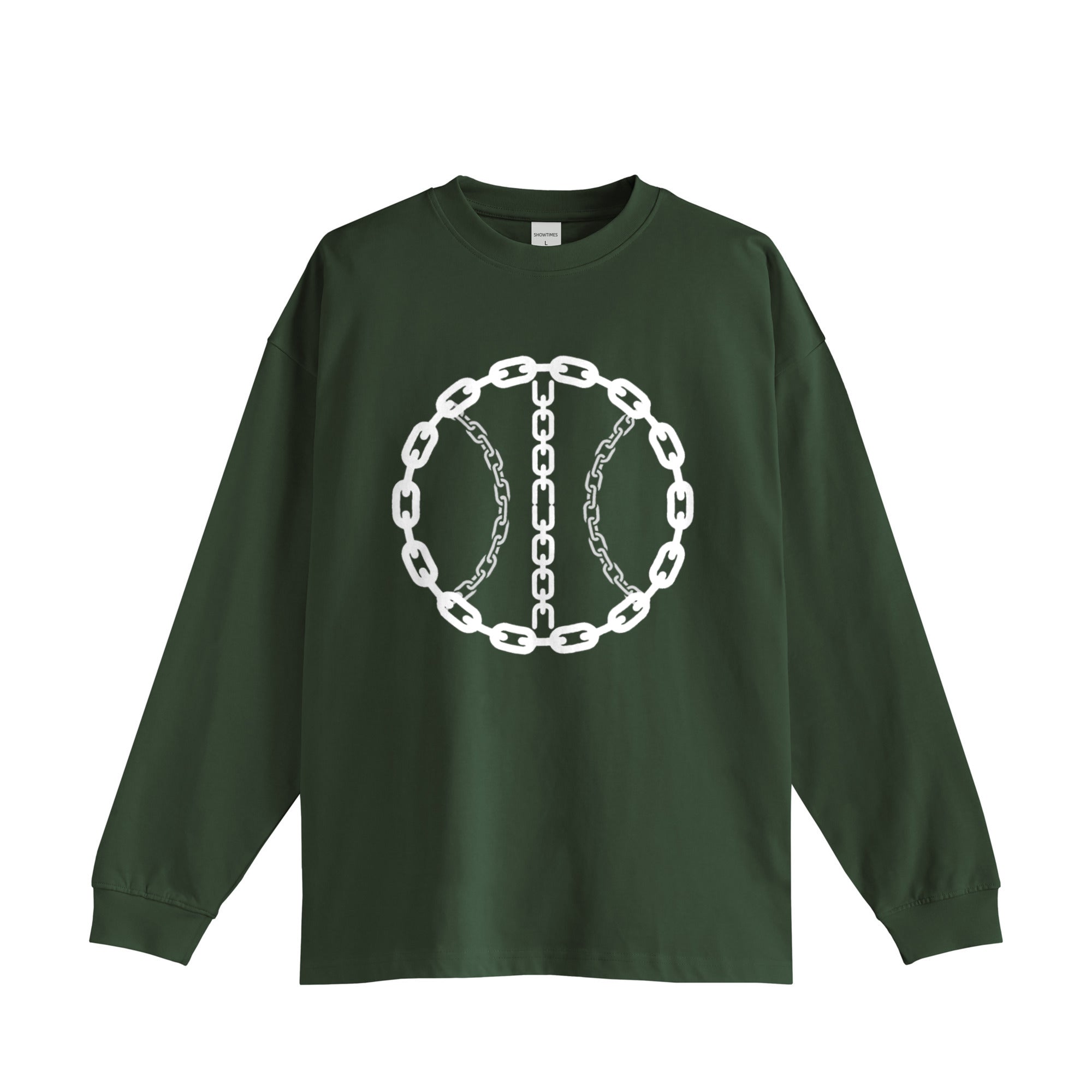 CHAIN BASEBALL LONG TEE green image