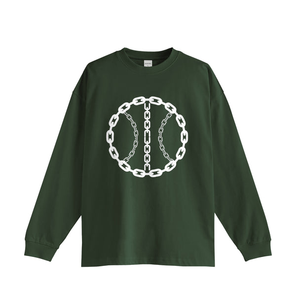 CHAIN BASEBALL LONG TEE green image