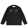 MOCK NECK LONG SLEEVE black image