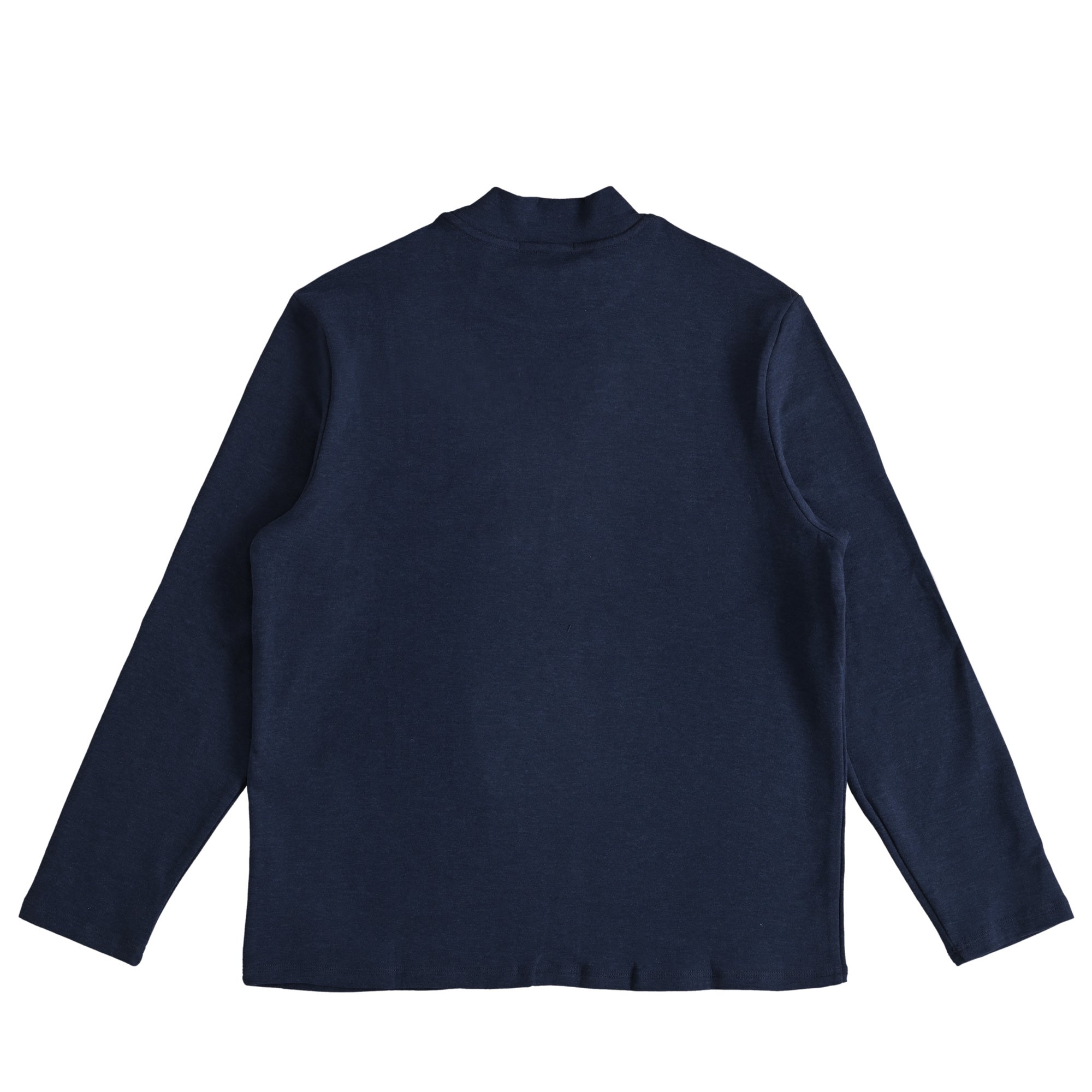 MOCK NECK LONG SLEEVE navy image
