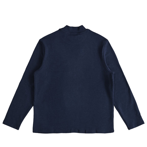 MOCK NECK LONG SLEEVE navy image