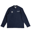 MOCK NECK LONG SLEEVE navy image