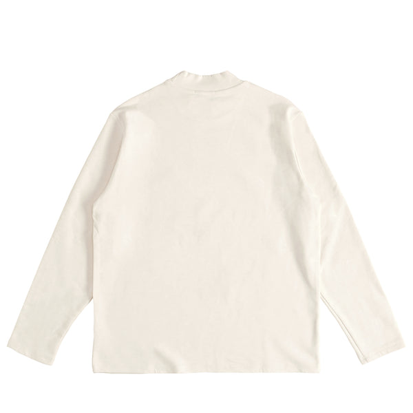 MOCK NECK LONG SLEEVE white image