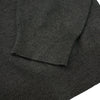 HALF ZIP KNIT POLO charcoal image