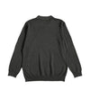 HALF ZIP KNIT POLO charcoal image