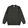 HALF ZIP KNIT POLO charcoal image
