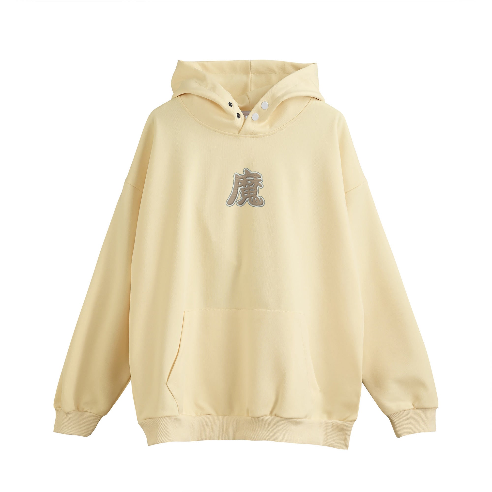 フロントエンブロイダリーパーカー
