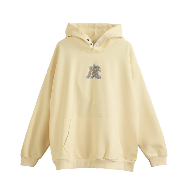 フロントエンブロイダリーパーカー