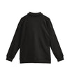 LIGHT FLEECE HALF ZIP black image